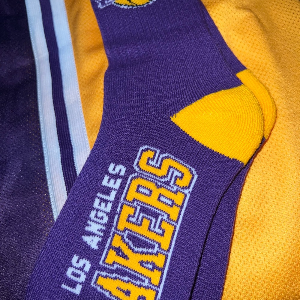 Lakers socks